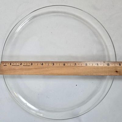 LOT 129: Pfaltzgraff Lazy Susan and MCM "Zebra" Print Glasses