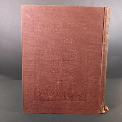 LOT 136: Early 20th Century University Society Inc. The World's Best Music Volumes 1-4 and Volumes 6-7 with Frances A. Gesner Book...