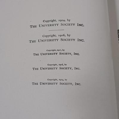 LOT 136: Early 20th Century University Society Inc. The World's Best Music Volumes 1-4 and Volumes 6-7 with Frances A. Gesner Book...