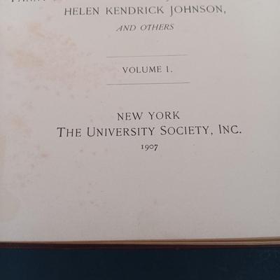 LOT 136: Early 20th Century University Society Inc. The World's Best Music Volumes 1-4 and Volumes 6-7 with Frances A. Gesner Book...