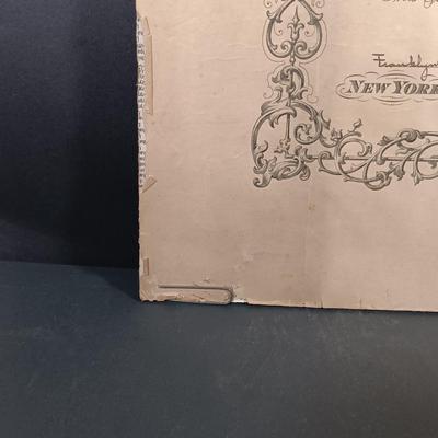 LOT 137: Antique German Marriage Certificate, Confirmation Certificate & More