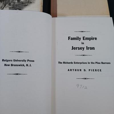 LOT 141: Collection of New Jersey History Books and Ephemera