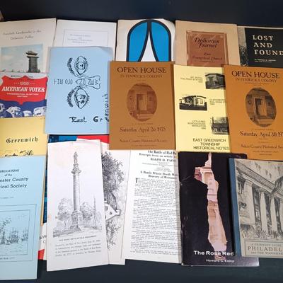 LOT 141: Collection of New Jersey History Books and Ephemera