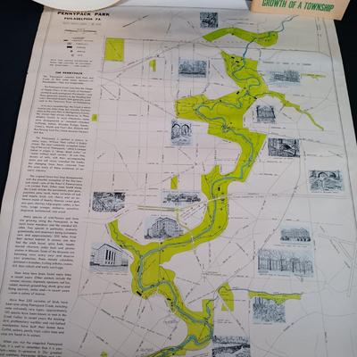 LOT 142: Local History- New Jersey 1960s Yearbooks, Maps & Local Ephemera