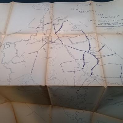 LOT 142: Local History- New Jersey 1960s Yearbooks, Maps & Local Ephemera