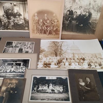 LOT 143: Large Collection of Antique Photographs