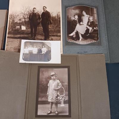 LOT 143: Large Collection of Antique Photographs