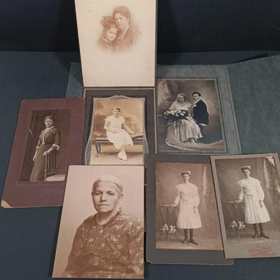 LOT 143: Large Collection of Antique Photographs