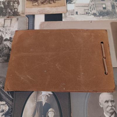 LOT 144: Large Collection of Antique Photographs