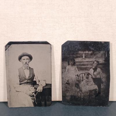 LOT 144: Large Collection of Antique Photographs