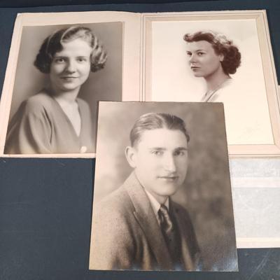 LOT 144: Large Collection of Antique Photographs