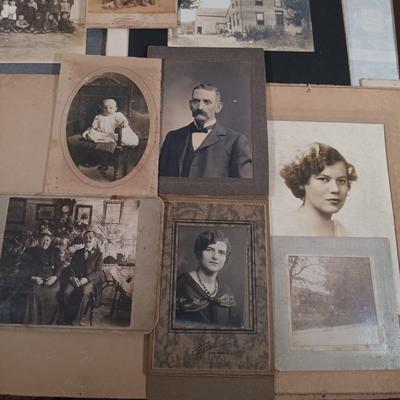 LOT 144: Large Collection of Antique Photographs