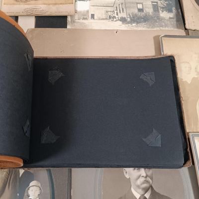 LOT 144: Large Collection of Antique Photographs