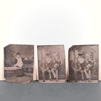 LOT 144: Large Collection of Antique Photographs