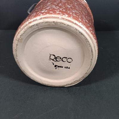 LOT 145: Vintage Milk Bottles, Spongeware Reco Crock, En Provence Rooster Canister & More