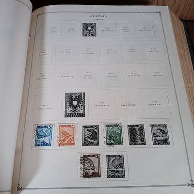 LOT 146: Antique German Stamp Books & International Postage Stamp Albums with Stamps