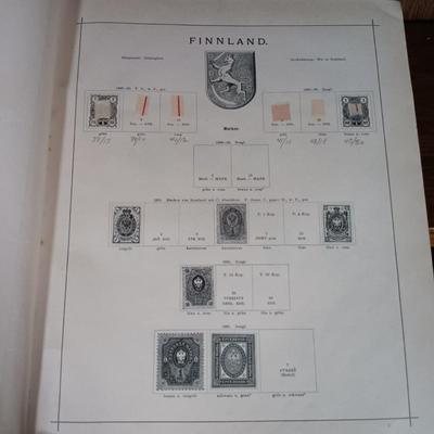 LOT 146: Antique German Stamp Books & International Postage Stamp Albums with Stamps