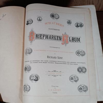 LOT 146: Antique German Stamp Books & International Postage Stamp Albums with Stamps