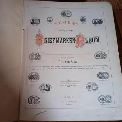 LOT 146: Antique German Stamp Books & International Postage Stamp Albums with Stamps