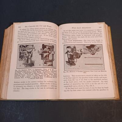 LOT 147: Chevrolet Six Car and Truck Repair Book 1938, Audel's Carpenter and Builders Guides 1947, American Fruits 1924 Industry...