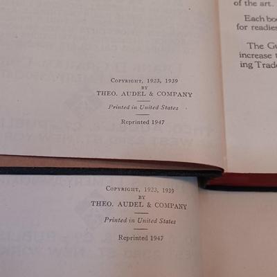 LOT 147: Chevrolet Six Car and Truck Repair Book 1938, Audel's Carpenter and Builders Guides 1947, American Fruits 1924 Industry...