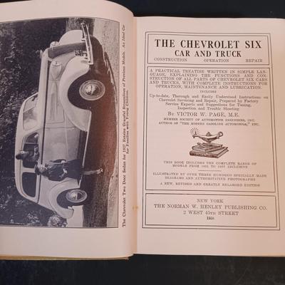 LOT 147: Chevrolet Six Car and Truck Repair Book 1938, Audel's Carpenter and Builders Guides 1947, American Fruits 1924 Industry...