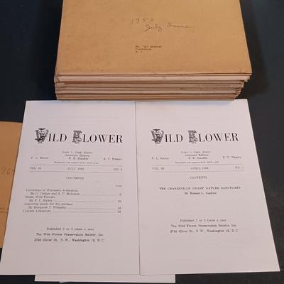 LOT 148: Alpenblumen by Josef Weisz German Flower Guide with Vintage Wildflower Digest and Agricultural Bulletin Pamphlets & More