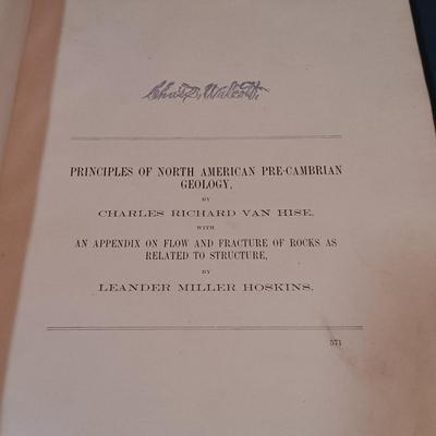 LOT 149: Antique Geological Surveys 1892 and 1894, German Zeitschrift Für Ethnologie Anthropology Text & More