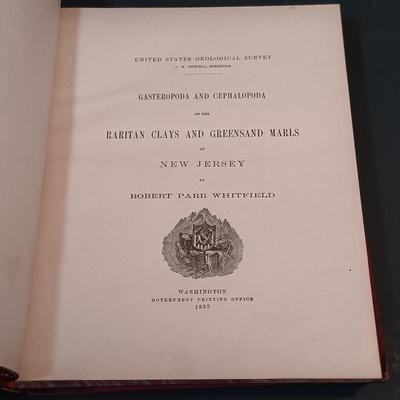 LOT 149: Antique Geological Surveys 1892 and 1894, German Zeitschrift Für Ethnologie Anthropology Text & More