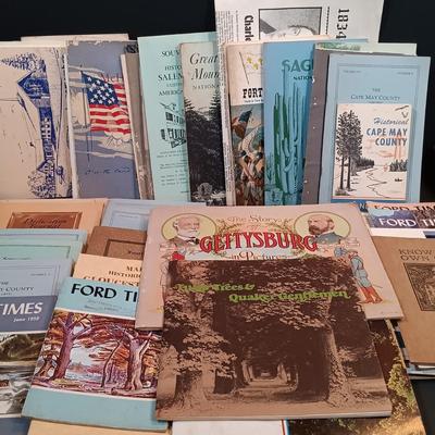 LOT 150: Collection of Vintage Travel Related Pamphlets and Ephemera