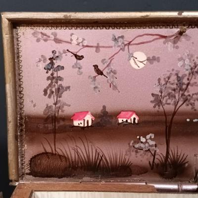 LOT 156: Thorens Swiss Engraved Metal Organ Grinder Music Box