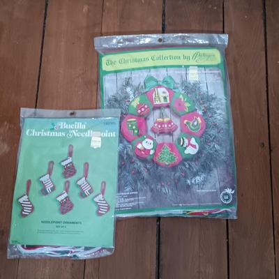 LOT 159: Large Collection of Cross-stitch Patterns, Frames, Thread & More