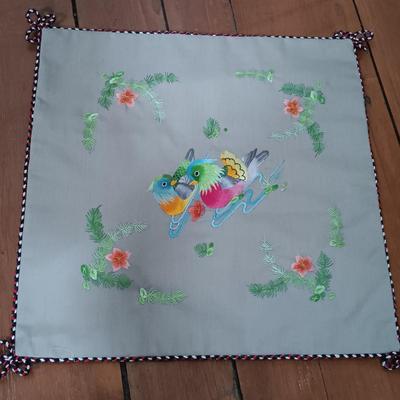 LOT 159: Large Collection of Cross-stitch Patterns, Frames, Thread & More