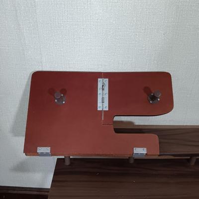 LOT 160: Vintage Husqvarna Viking Sewing Machine, Sewing Table, Sewing Notions & More