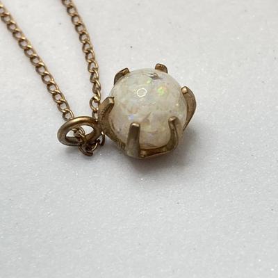 LOT 163: Jewelry Collection - Premier Designs Watch, Pendant Necklaces, Tri-Color Braided Chain, Sarah Coventry Gold Filled and More