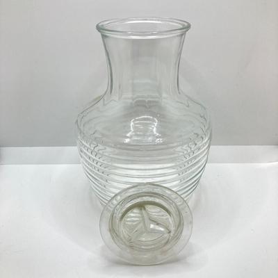 LOT 166: Vintage Glasses - Juice Pitcher, Juicer with Collection of Drinking Glasses