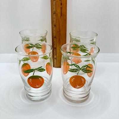 LOT 166: Vintage Glasses - Juice Pitcher, Juicer with Collection of Drinking Glasses