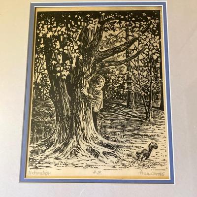 LOT 167: Framed Artwork Titled "Naturalist" A.P. - Signed by Artist