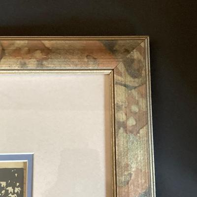 LOT 167: Framed Artwork Titled "Naturalist" A.P. - Signed by Artist