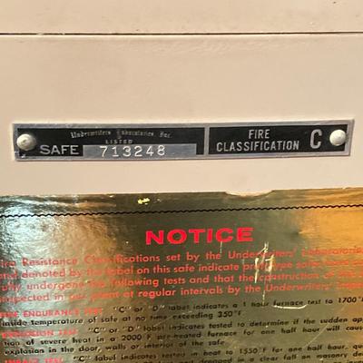 LOT 169: John D. Brush & Co, Inc. Keep / Safe Rolling Floor Safe