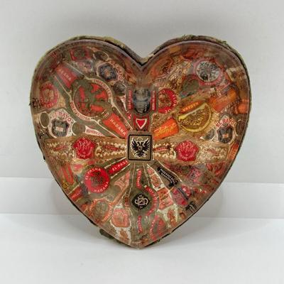LOT 175: Antique / Vintage Ladies' Collection - Beautiful Heart Shaped Trinket Dish, Lenox China Swan / Cornucopia, USN Navy...