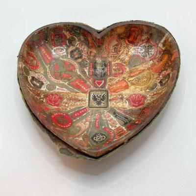 LOT 175: Antique / Vintage Ladies' Collection - Beautiful Heart Shaped Trinket Dish, Lenox China Swan / Cornucopia, USN Navy...