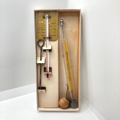 LOT 183: Primitive / Vintage Kitchen Collection - Wooden and Metal Utensils, Files, Jars and More