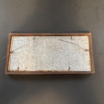 LOT 188: Copper Lion Trinket Tray, Framed Copper Art, Anthropomorphic Grasshoppers Playing Musical Instruments, Photos of Mounted...
