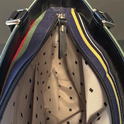 LOT 189: Kate Spade Vibrant Striped Tote Bag