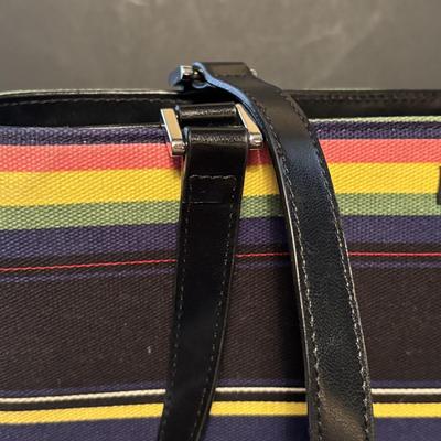 LOT 189: Kate Spade Vibrant Striped Tote Bag