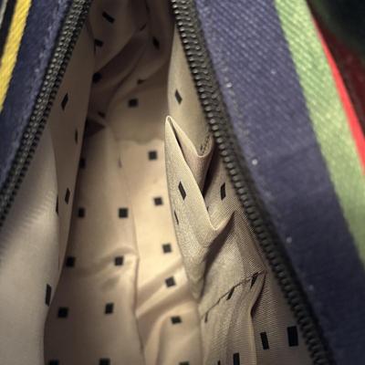 LOT 189: Kate Spade Vibrant Striped Tote Bag