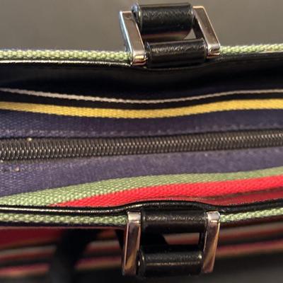 LOT 189: Kate Spade Vibrant Striped Tote Bag