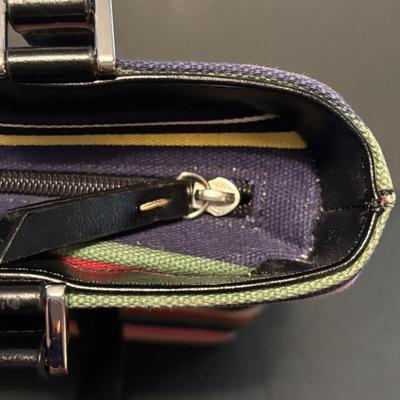 LOT 189: Kate Spade Vibrant Striped Tote Bag