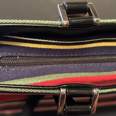 LOT 189: Kate Spade Vibrant Striped Tote Bag
